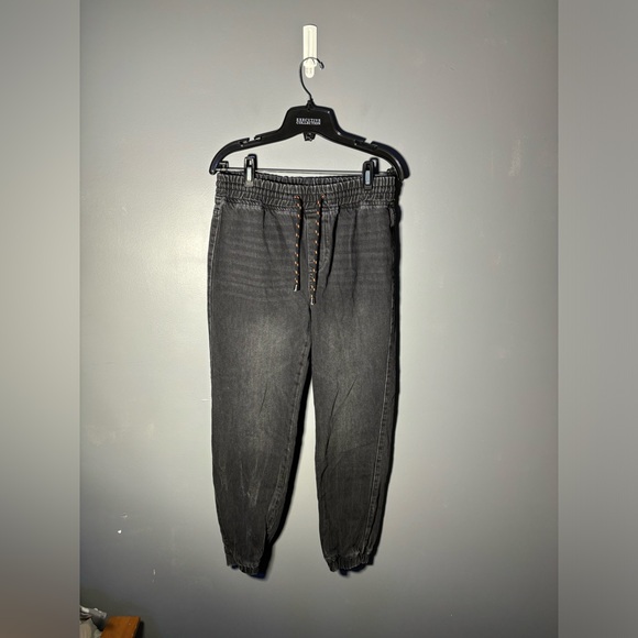 BDG Drawstring Denim Joggers Women’s Size XS - Picture 3 of 6